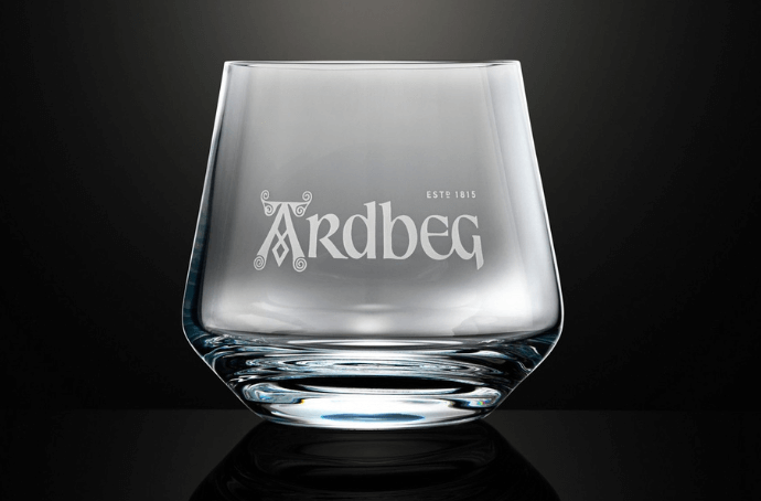 Szklanka z logiem Ardbega